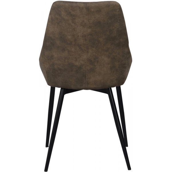 Jada stol - Mullvad/svart