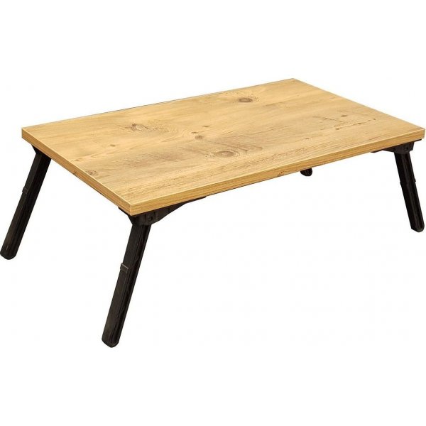 Gus laptoptafel 60x35 cm - Grenen/zwart Gus laptoptafel 60x35 cm - Grenen/zwart