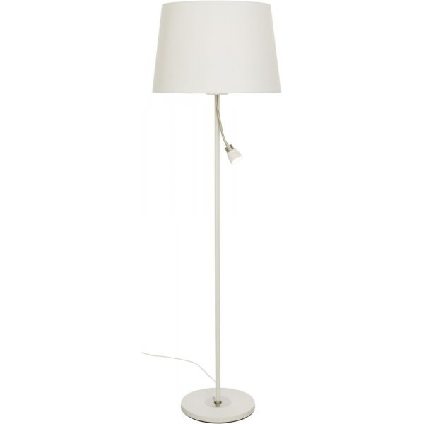 Eketorp golvlampa - Vit/stl