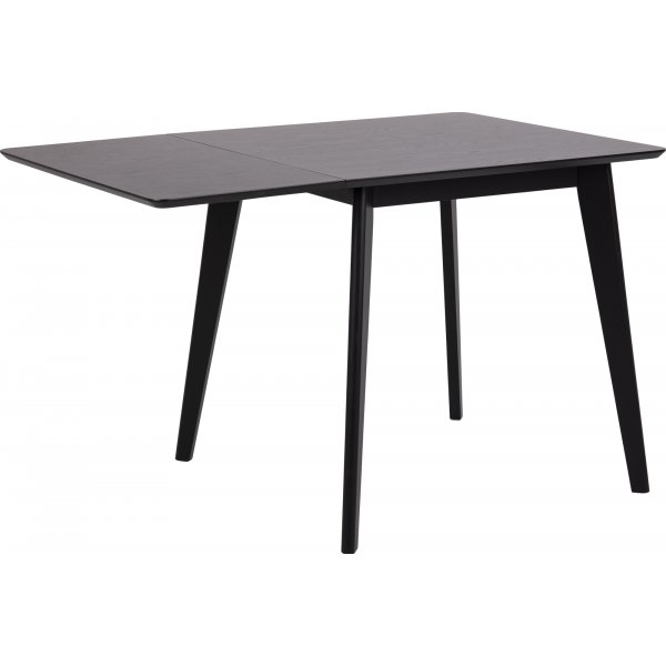 Table à manger Roxby 80-120 cm - Noir Table à manger Roxby 80-120 cm - Noir