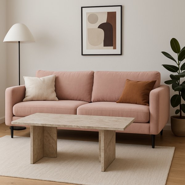 Soffbord 110x60 cm i marmor Soffbord 110x60 cm i marmor