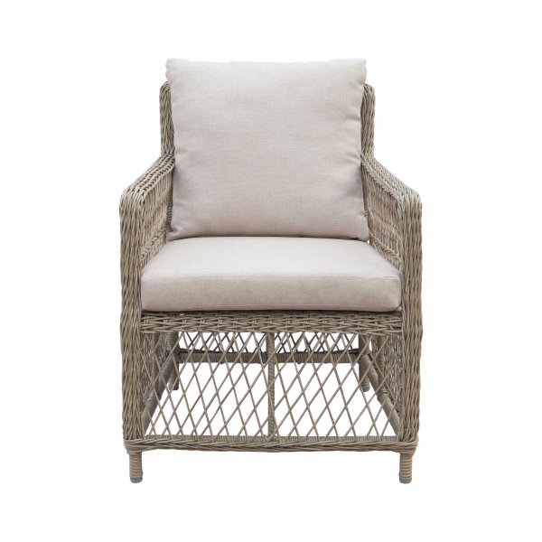 Utegrupp; soffa med två fåtöljer och bord Utegrupp; soffa med två fåtöljer och bord