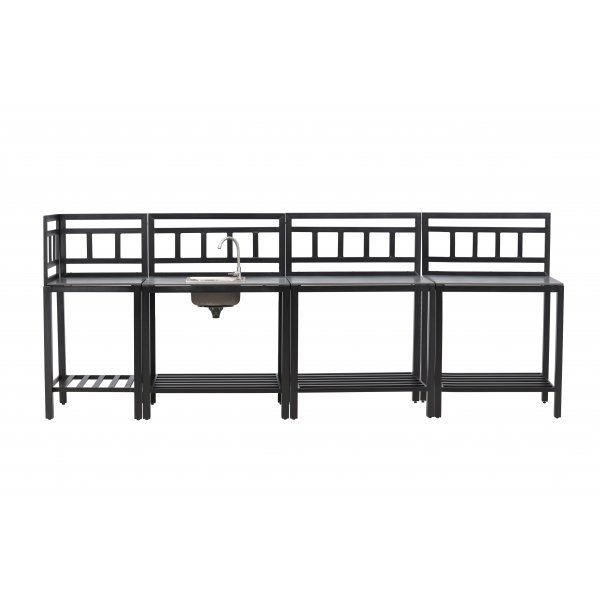 Utekk komplett svart - Alicante