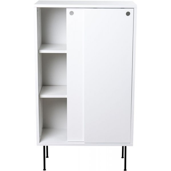 Volume vitt skåp med skjutdörrar Volume vitt skåp med skjutdörrar