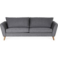 Country 2,5-sits soffa - Grå (tyg) Country 2,5-sits soffa - Grå (tyg)