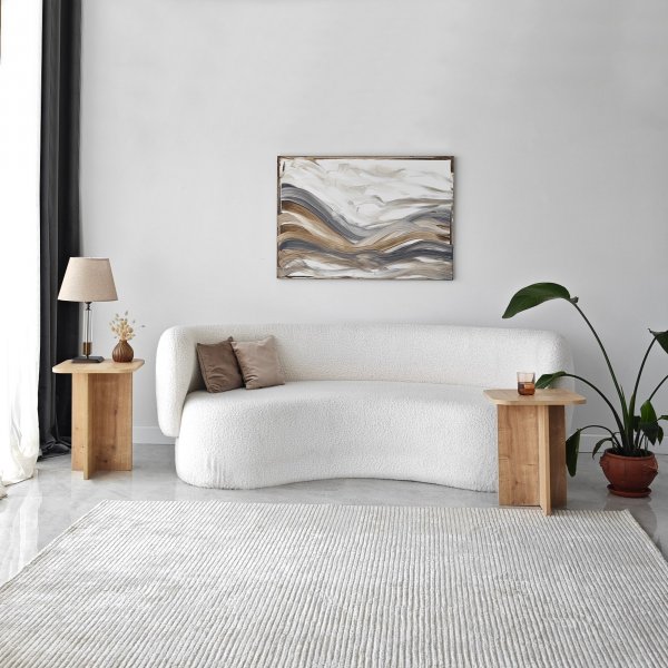 Blues bijzettafelset 40/40 x 40/40 cm - Eiken Blues bijzettafelset 40/40 x 40/40 cm - Eiken