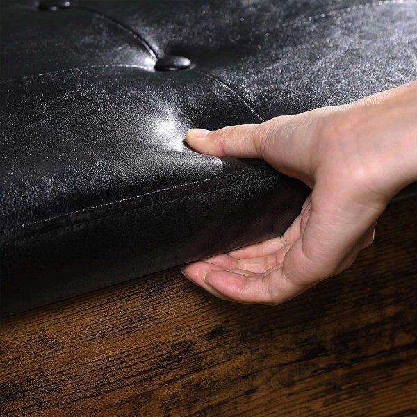 Banc d\\\'entrée Tomas 70 cm - Marron/noir Banc d\\\'entrée Tomas 70 cm - Marron/noir