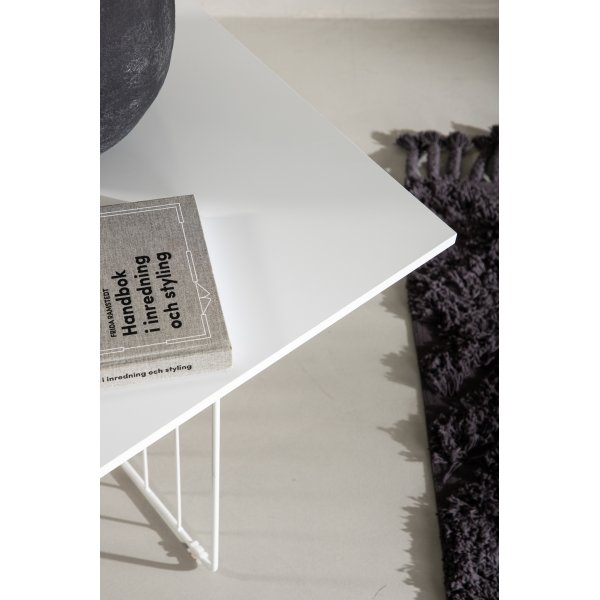 Table basse Dayton 40 x 40 cm - Blanc Table basse Dayton 40 x 40 cm - Blanc