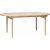 Table  manger ovale Bubble en chne huil 190 cm ( rallonge 280 cm*)