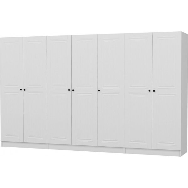 Kapeto garderob 315 cm, variant A - Vit Kapeto garderob 315 cm, variant A - Vit