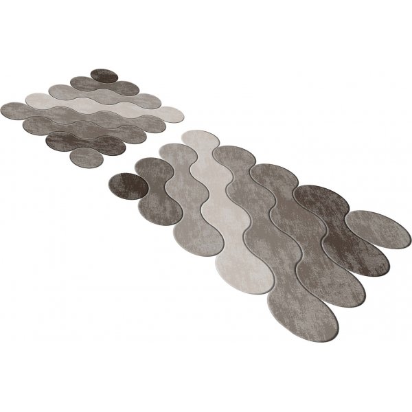 Dots badrumsmatta - Brun Dots badrumsmatta - Brun