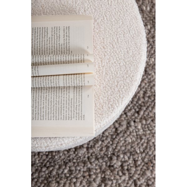 Pouf Mariana - Peluche blanche Pouf Mariana - Peluche blanche