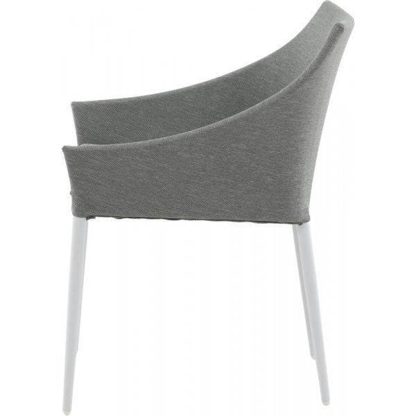 Spoga matstol - Ljusgr/Vit