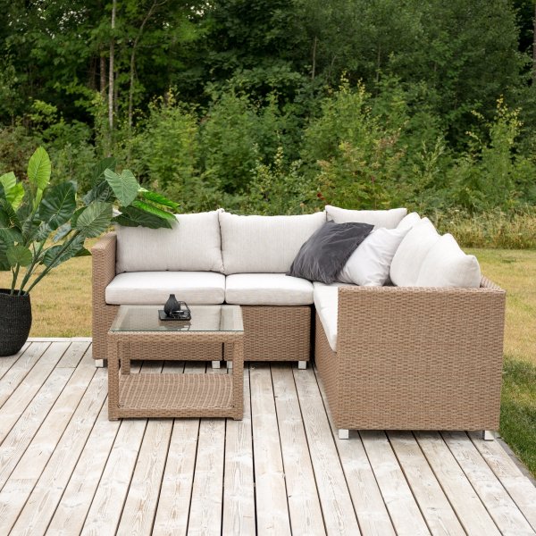 Vamos loungegrupp - Vit/rotting Vamos loungegrupp - Vit/rotting