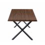 Agnes matbord 150x90 cm - smoked oak foliering Agnes matbord 150x90 cm - smoked oak foliering