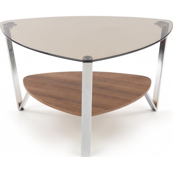 Gail soffbord 80 x 80 cm - Brun