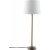 Lampe de table Kent - Blanc/laiton - 59 cm