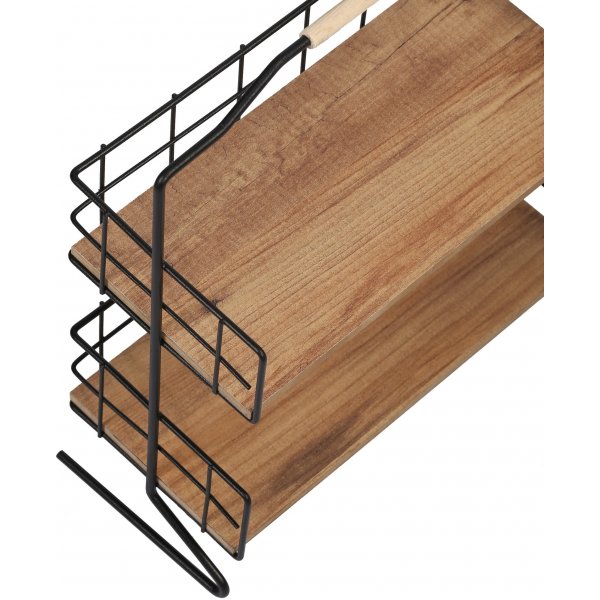 Etagère Else - Marron/noir Etagère Else - Marron/noir