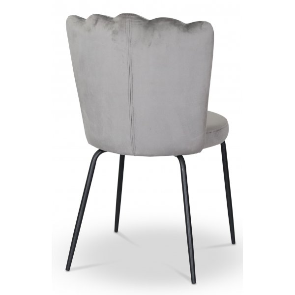 Lidingö Stol i grå sammet Lidingö Stol i grå sammet