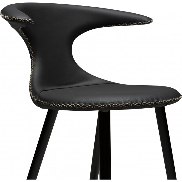 Tabouret de bar Flair 90 cm - Cuir noir Tabouret de bar Flair 90 cm - Cuir noir