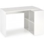 Broz skrivbord 115x77 cm - Vit