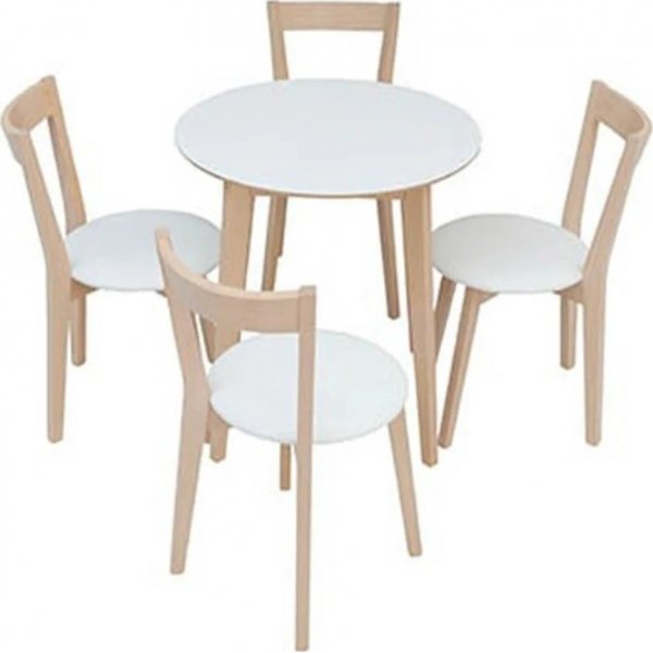 Chaise hors salle à manger - Blanc Chaise hors salle à manger - Blanc