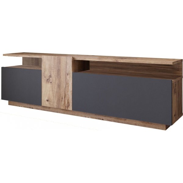 Future TV-b�nk 6 - Furu/antracit