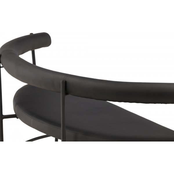 Banc Stallhagen x Josefin Lustig - PU noir Banc Stallhagen x Josefin Lustig - PU noir