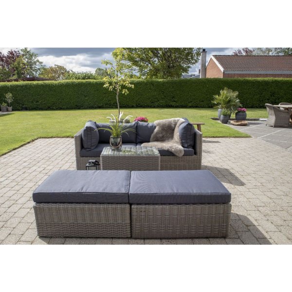 Rossi modulsoffa - Gr konstrotting + Flckborttagare fr mbler