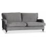 Howard Watford deluxe 3-sits soffa - Gr Sammet