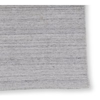 Handvävd ullmatta Island - Silver/vit - 140x200 cm Handvävd ullmatta Island - Silver/vit - 140x200 cm