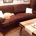Fantastiskt bekväm och snygg. Howard Vintage 4-sits svängd soffmodell - Vintage