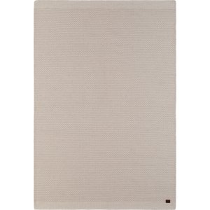 Tapis tuft en laine tiss main Blanc