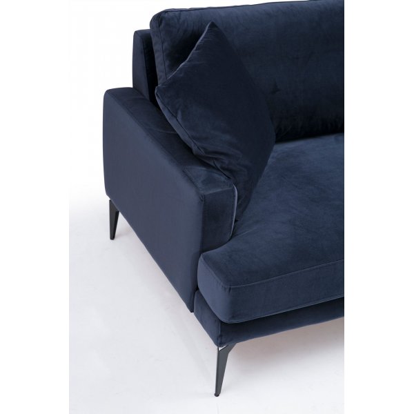 Papira 3-sits soffa - Marinbl