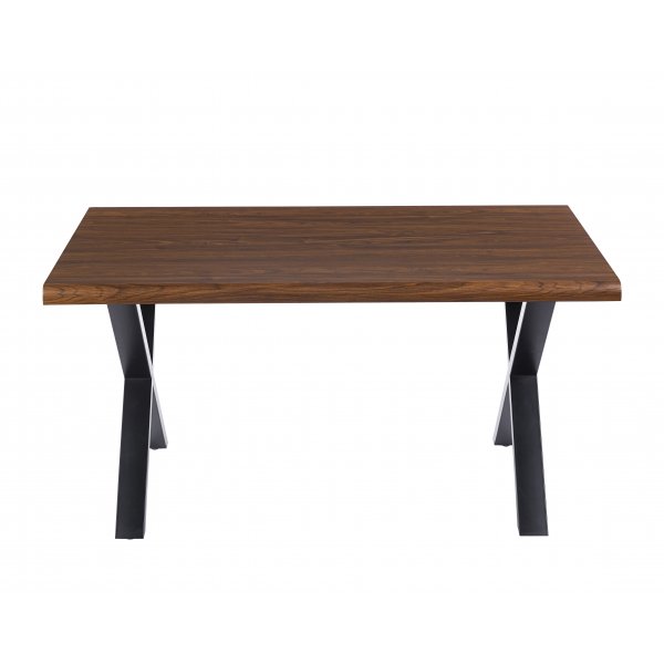 Agnes matbord 150x90 cm - smoked oak foliering Agnes matbord 150x90 cm - smoked oak foliering
