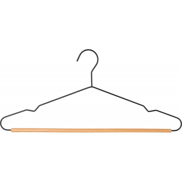 Lot de 3 cintres Ponti - Noir/beige