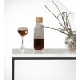 Poly soffbord 75 x 75 cm - Vit/svart
