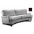 Howard Luxor svngd 4-sits soffa - Brun