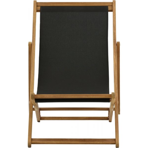 Peachy strandstol - Svart/Natur Peachy strandstol - Svart/Natur