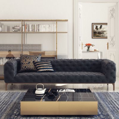 Fashion 3-sits soffa - Grå