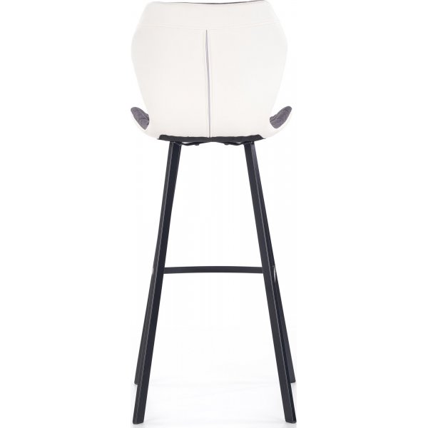 Erin barstol hög - Vit/grå Erin barstol hög - Vit/grå