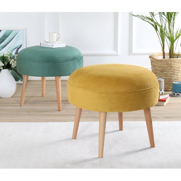 Romley sittpuff - Gul