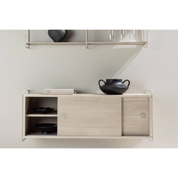 Paris väggskåp 48 x 122 cm - Beige/Whitewash Paris väggskåp 48 x 122 cm - Beige/Whitewash