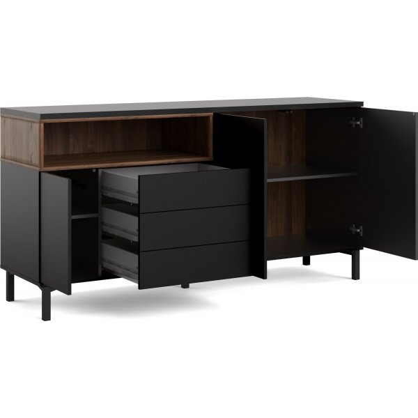 Buffet Roomer - Noir/noyer Buffet Roomer - Noir/noyer
