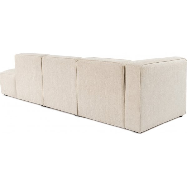 Canapé 3 places ouvert à droite - Crème Canapé 3 places ouvert à droite - Crème