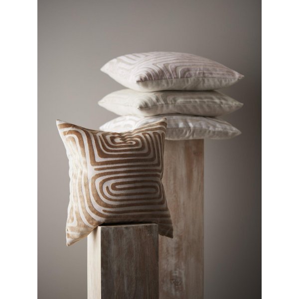 Molly kussenhoes 45 x 45 cm - Middenbruin