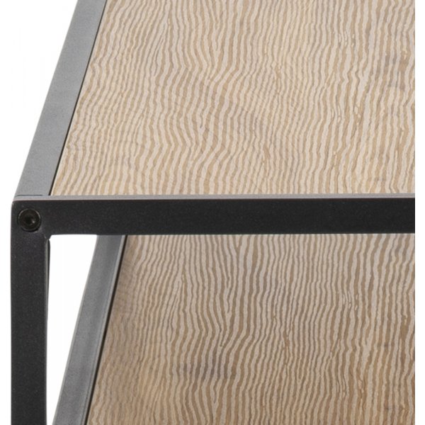 Seaford consoletafel 120 cm - Eiken/zwart