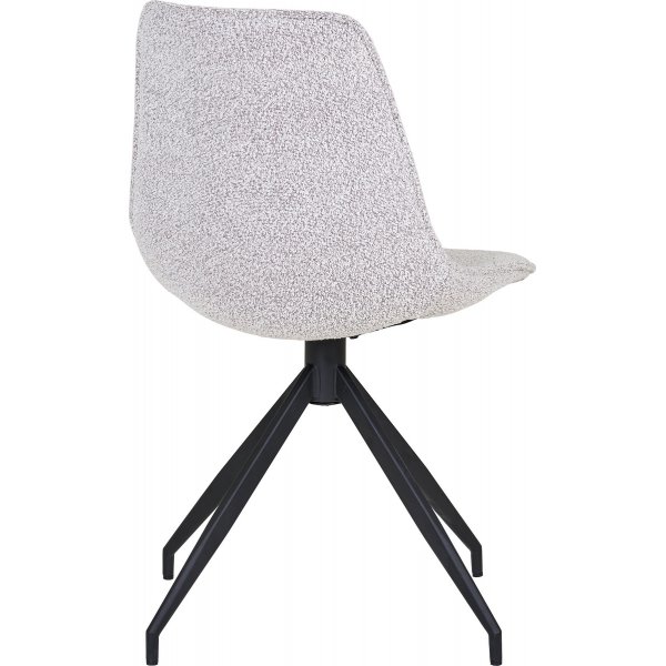 Chaise de salle à manger Monaco - Sable bouclé Chaise de salle à manger Monaco - Sable bouclé