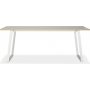 Edge matbord 190x90 - Vit Hgtryckslaminat (HPL)