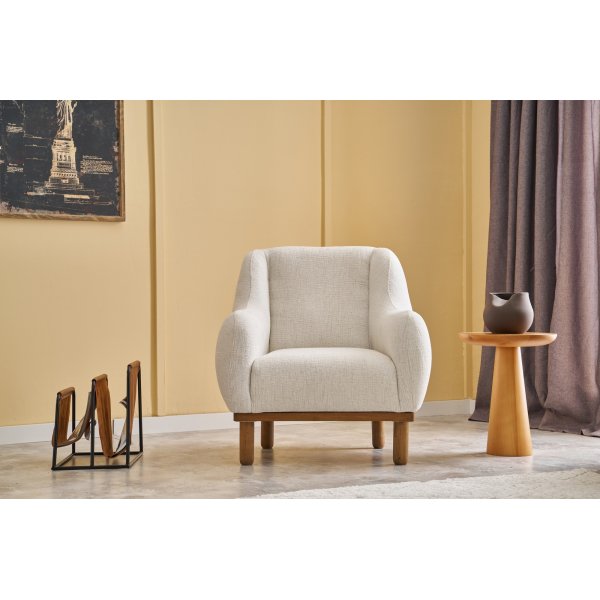 Fauteuil Reims - Crème Fauteuil Reims - Crème